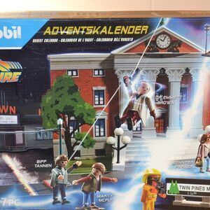 CHRISTMAS Playmobil Advent calendar Back to the futur Edition